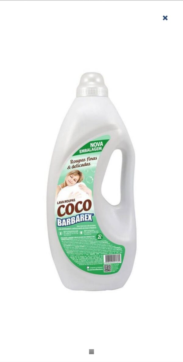 Lava Roupa coco 2 Lt barbarex c/6
