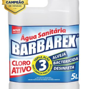 Agua Sanitária 2 Lt Barbarex  Cx C/ 6