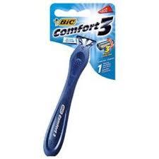 Aparelho de Barbear BIC Confort  3 Azul  ''Cartela c/ 12''
