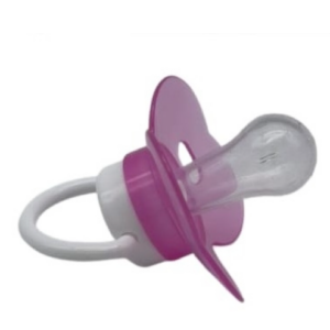 Chupeta Borboleta  Silicone bico Redondo pct com 2