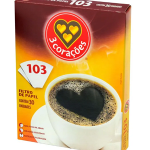 Filtro Papel 103  3Corações c/30