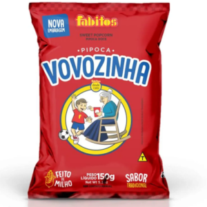 Pipoca Vovozinha Doce 10x150grs