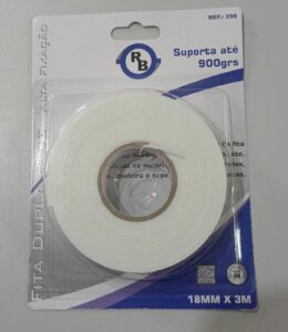 FITA DUPLA FACE RB 18X3MT