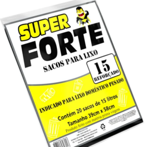 Super Forte Saco De Lixo  15 Lts (181)